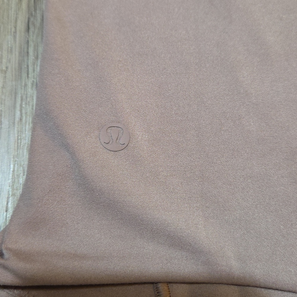 Lululemon Wundermost Ultra-Soft Nulu Asymmetrical Bodysuit *Twilight Rose Size L - Picture 9 of 16